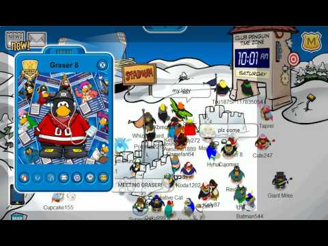 Club Penguin- Meeting Graser (Graser 8)