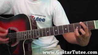 Dashboard Confessional - Even Now, by www.GuitarTutee.com