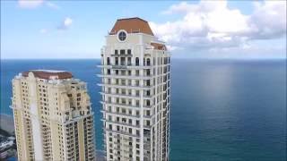 Aerial video of Mansions at Acqualina