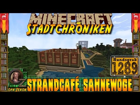 Minecraft #1289 -Stadtchroniken- Strandcafé Sahnewoge [HD+Deutsch]