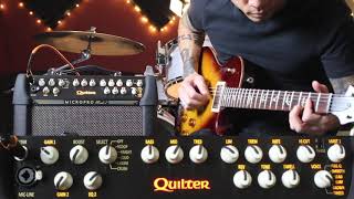 Video thumbnail for Quilter Mach 2 8 inch - Tremolo blues played on a Paul Reed Smith. by QuilterLabs