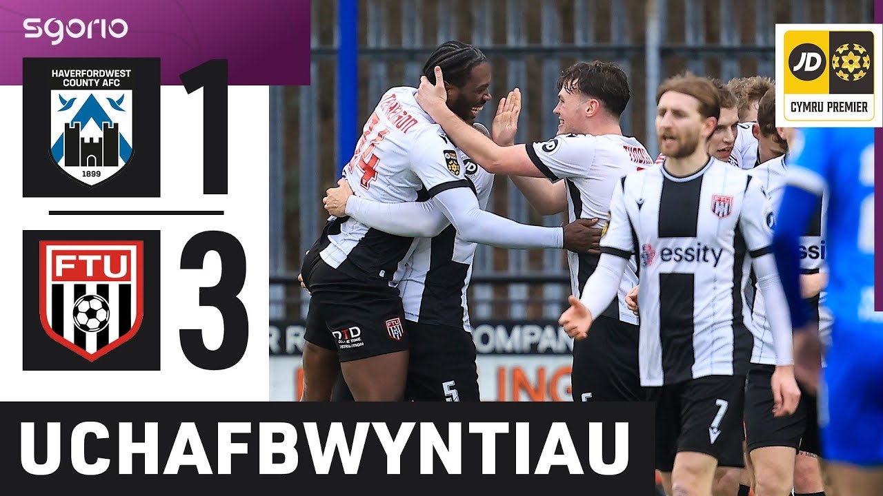 Haverfordwest County A vs Flint Town United Highlights