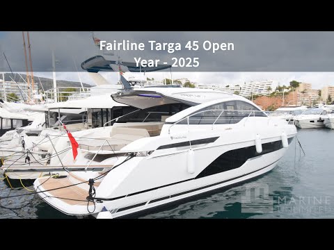 Fairline Targa 45 Open - 2025 - Mediterranean Spec Walkthrough