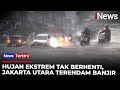 Diguyur Hujan Deras Jakarta Utara Terendam Banjir Puluhan Motor Mogok INews Terkini