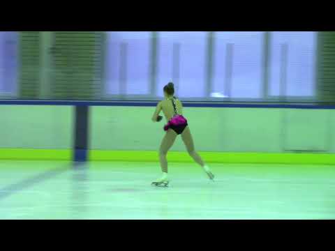 Kaunas Ice Winter Cup 2018  Junior Ladies  КП 3 Katryna BIRGELAITE LTU