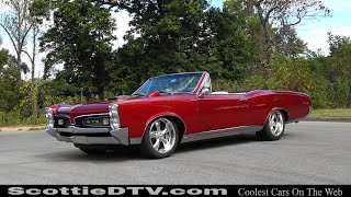 1967 Pontiac GTO Convertible Pro Touring Hot Rod Steve Holcomb Pro Auto Custom Interiors