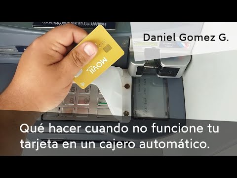 Qué hacer cuando tu tarjeta no funciona, da errores o da problemas en el cajero automático