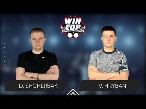 20:15 Denys Shcherbak - Vadym Hryban West 5 WIN CUP 09.08.2024 | Table Tennis WINCUP
