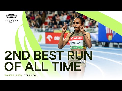 Tsegay rebounds with No.2 all time indoor 1500m in Torun | REPORTS | World Athletics