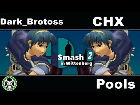SiW2 - Dark_Brotoss (Marth) Vs. CHX (Marth) - Pools - Melee Singles