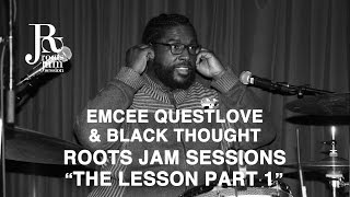 Questlove Rapping The Roots &quot;The Lesson Part 1&quot;