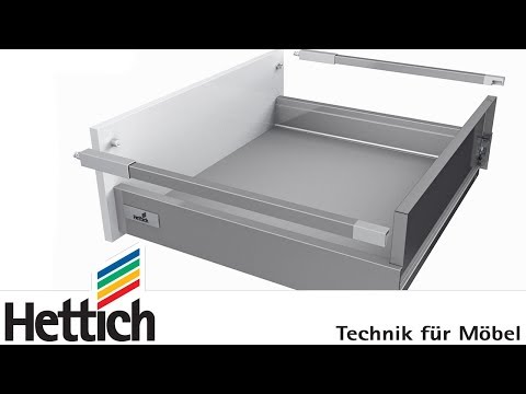 Système de tiroirs InnoTech Atira : construction, montage et réglage des tiroirs et casseroliers
