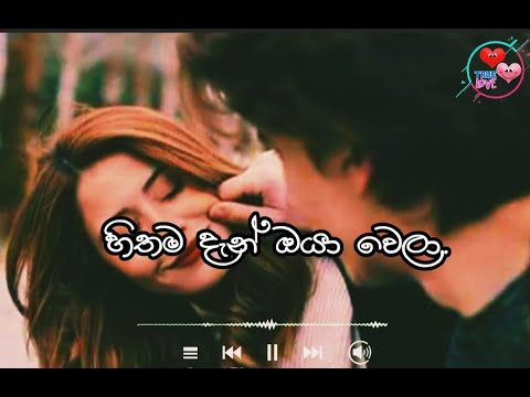 #whatsappstatus#sinhalalyrics    | Hithama dan oya wela | හිතම දැන් ඔයා වෙලා |
