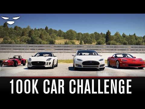Forza Horizon 2 Challenge | 100K DRAG CAR CHALLENGE (Part 1/3) w/AR12Gaming & More