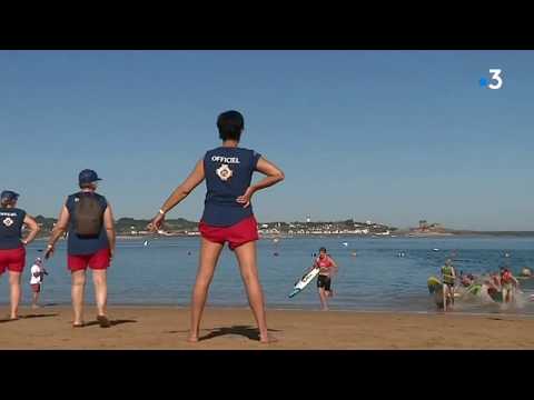 À Saint-Jean-de-Luz, le sauvetage c'est du sport !
