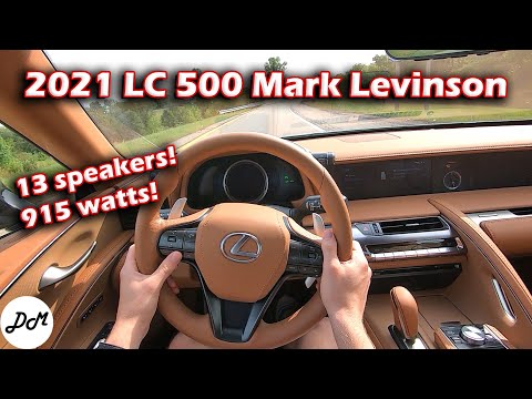 2021 Lexus LC 500 Convertible – Mark Levinson 13-speaker Sound-system Review