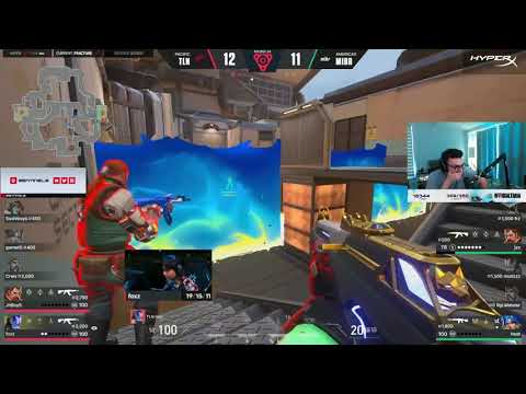 Tarik reacts to TALON esports eliminating MIBR (Crowd silenced) - MIBR vs TALON Esports Highlights