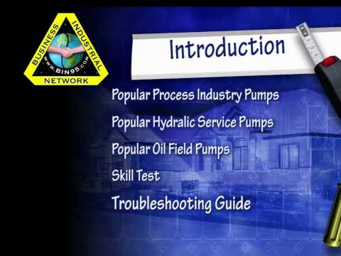 Pump Repair Positive Displacement Pumps Training