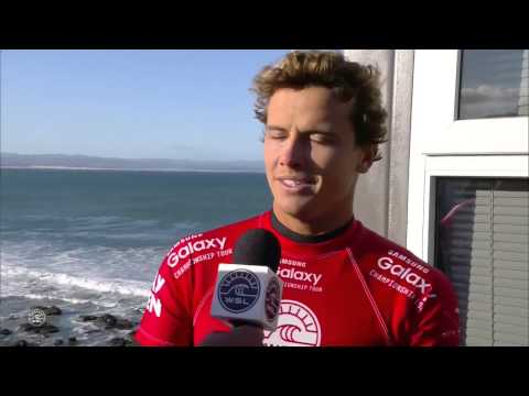 Julian Wilson Interview after Mick Fanning Shark Attack at Jay Bay