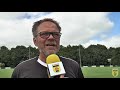Reportage 1e training: "Er moet nog wat bij, maar ben blij met de jongens die we hebben"