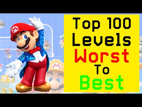 Ranking The Top 100 Most Popular Levels In Super Mario Maker 2 From Worst To Best!