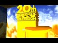 20th Century Fox Television Logo Prisma3d