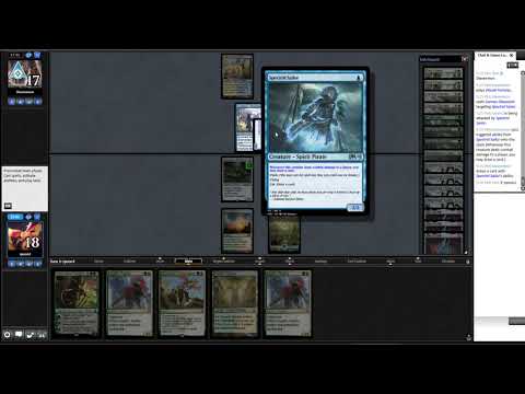 GW Scales vs UW Spirits in Pioneer MTGO Gameplay Ep354 G2