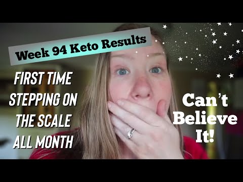 Week 94 Keto and Carnivore Results | Stepped on the scale for the FIRST TIME in a month
