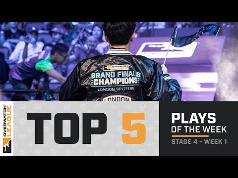 Overwatch League Top 5 Plays – Stage 4 – Week 1