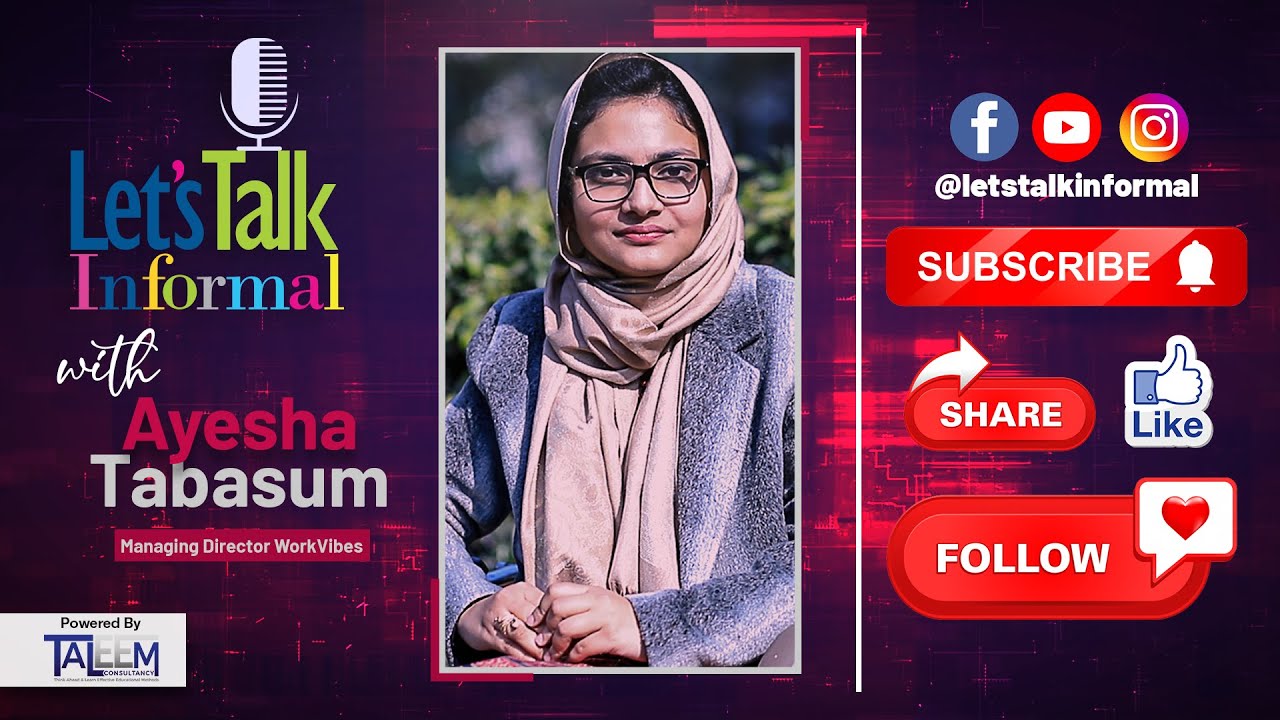 Ayesha Tabassum - Managing Director WorkVibes - Wonder Woman