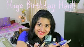 Image for video on Huge Birthday Haul ~ Clothing, High end Skincare, Drugstore Makeup & Accessories! by Ikya Kesiraju