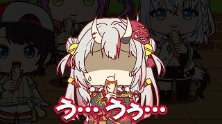 【手描き】『辛い～』悶絶した5分後、その味を求めて走り出す百鬼あやめ【ホロライブ/大空スバル/百鬼あやめ/白上フブキ/常闇トワ】