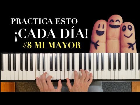 EJERCICIOS para piano - La rutina PERFECTA 🔥 (MI MAYOR)