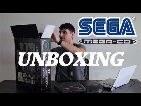 Sega Mega CD II Console Unboxing