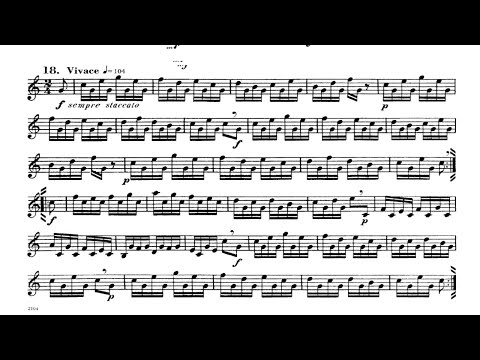 🎺🎺Kopprasch 60 Studies for Trumpet  - 18 Vivace