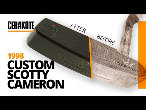 Custom Cerakote Scotty Cameron Newport Putter
