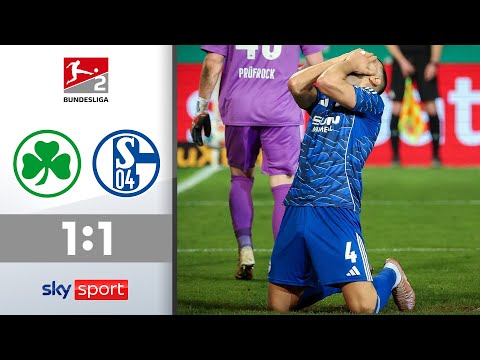 S04 stolpert trotz Hammertor! | SpVgg Greuther Fürth - FC Schalke 04 | Highlights - 2. Bundesliga