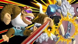Donkey Kong Country Tropical Freeze - All Bosses with Funky Kong