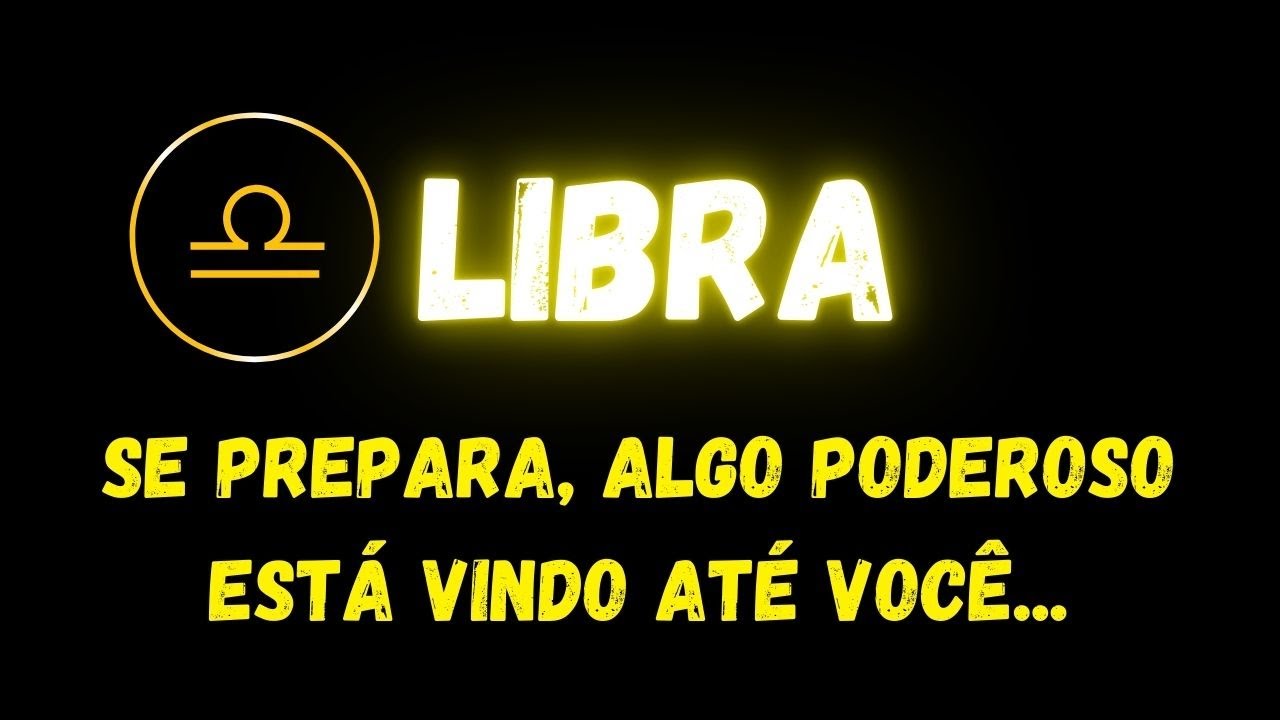♎️LIBRA😮GET READY, SOMETHING POWERFUL IS COMING TO YOU...