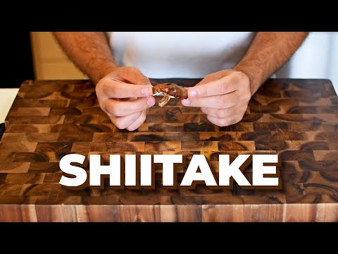 How to Prep Shiitake Mushrooms the Right Way