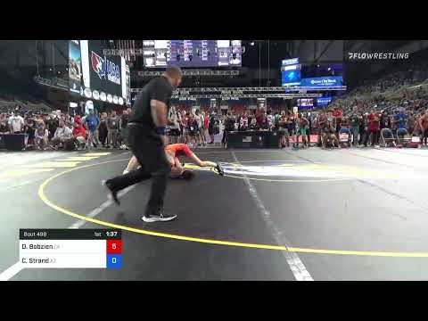 106 Lbs Round Of 64 - Devin Bobzien, California Vs Chase Strand, Arizona A623