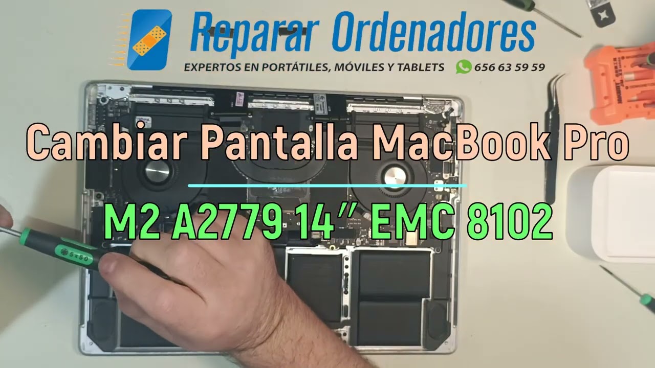 Cambio de pantalla MacBook Pro — Reparar Ordenadores Madrid