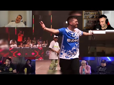 MULTIRREACCIÓN AL MINUTAZO DE CHUTY VS BLON | #FMSESPAÑA J4