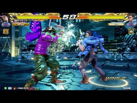 TEKKEN7 FR 10/6 NOBI(Dargunov)  vs Battu(Hwoarang)  鉄拳7FR ノビ vs バッツ 聖帝戦