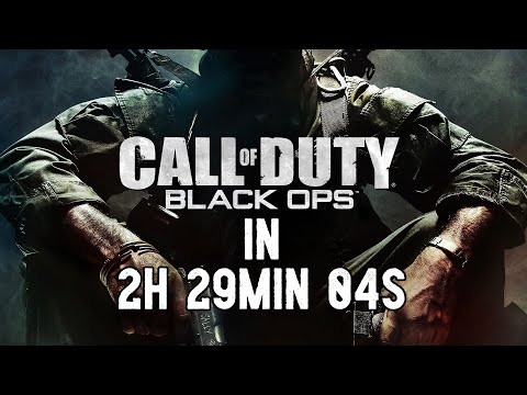 Call of Duty: Black Ops Any% Speedrun Former World Record 2:30:31
