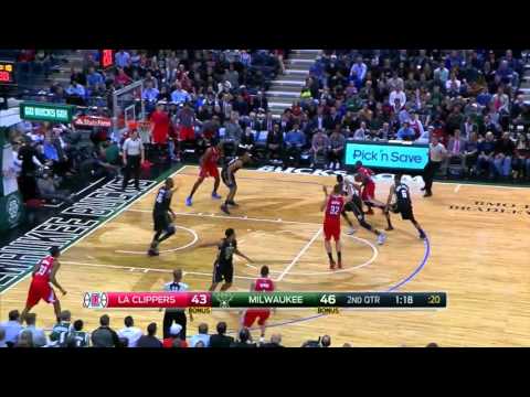 Chris Paul vs Milwaukee Bucks 09.12.2015 (18Pts)