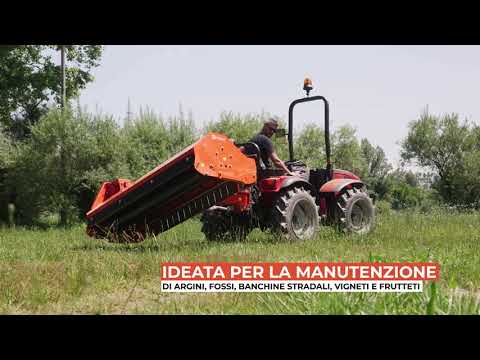 TCL JUNIOR - Trincia professionale per la manutenzione di strade e rive