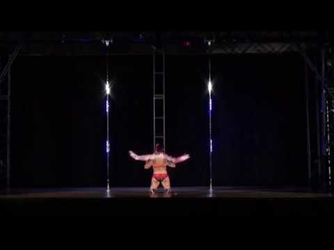 DeeDee Glitter Cupcake NAPDC 2015 Sexy Floor Work