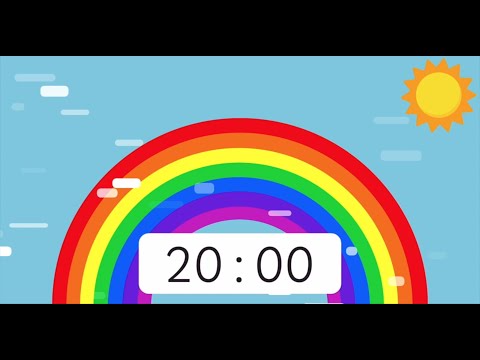 Rainbow Timer 20 Minute 🌈