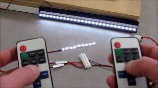 Download the video "How to programming rf remote controller single led strips"